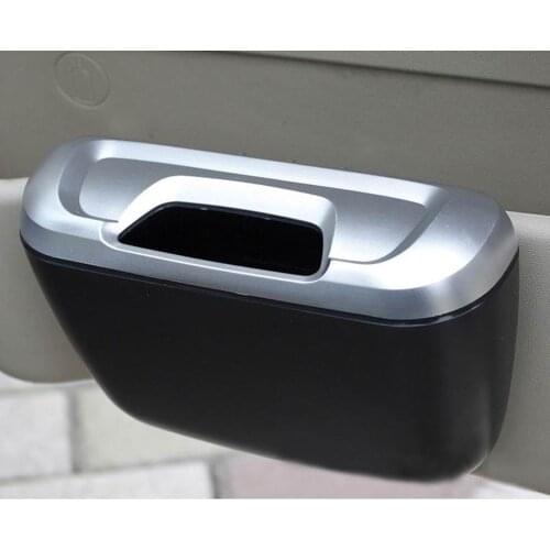 New Car Garbage Can Vehicle Back Seat Hanging Waste Storage Bag Auto Office Home Trash Bin Car Accessories Universal