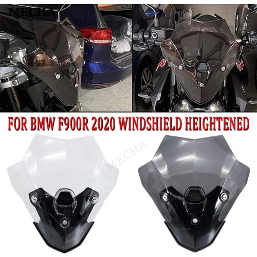 For BMW F900R F 900R F900 R 2020 MOTO Windshield Windscreen Viser Baffle VIsor Wind Deflectors high quality abs plastic Heighte