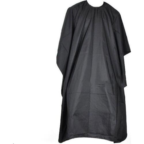 Hair Cutting Hairdressing Cloth Hair Cutting Barber Cape Large Salon Adult Waterproof Barbers Hairdresser Cape Gown Wrap Black