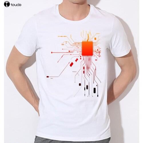 2019 Male Best Selling Computer Chip Electronic Hardware High Technology Funny Joke Men T Shirt Tee Summer Tee Shirt