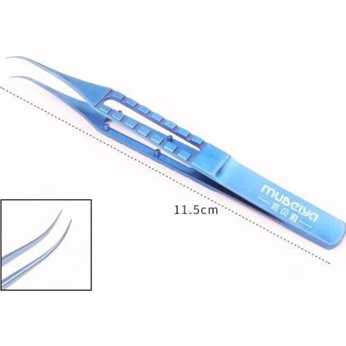 Titanium Alloy Hair Transplant Tweezers Fine Hair Planting Tweezers Hair Follicle Transplant Tweezers Hair Planting Instruments