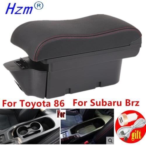 For Subaru Brz Armrest For Toyota 86 Gt86 Car Armrest Box For Scion Fr-S Frs 2012-2020 storage box Auto parts Easy install
