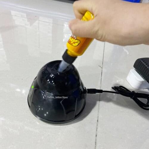 Fully Automatic Electric Tattoo Ink Mixer Liquid Vortex Shaker Micro Blade Tattoo Accessories Machine Tattoo Embroidery Colorant