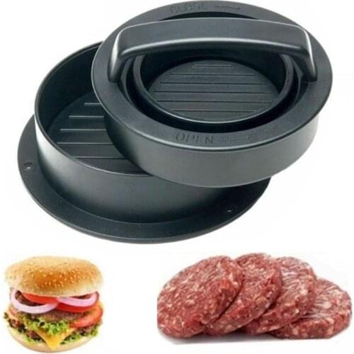 Food-Grade ABS Hamburger Press Non-Stick Chef Cutlets Meat Beef Grill Burger Press Patty Maker Mold BBQ Kitchen Cooking Tools
