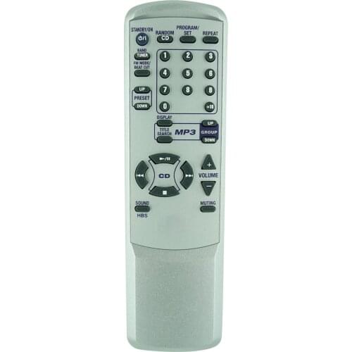 Remote Control For JVC RM-SRCBM5J RM-SRCBM5E RC-BM5 Boombox Portable Stereo System CD Player