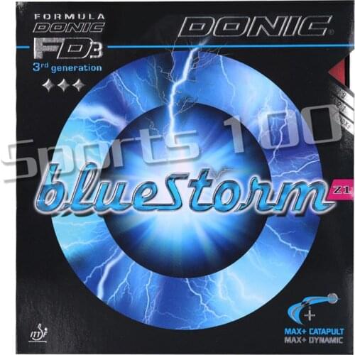 DONIC BLUESTORM BlueStorm Z1 Table Tennis Rubber Ping Pong Sponge Tenis De Mesa