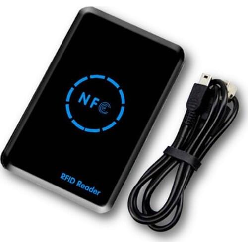 RFID Copier Duplicator 125KHz Key fob NFC Smart Card Reader Writer 13.56MHz Encrypted Programmer USB UID T5577 EM4305 Cards Tags