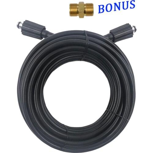 Hose Cord Pipe CarWash Hose Water Cleaning Extension Hose M22-pin 14/15 for Karcher Elitech Interskol Huter High Pressure Washer