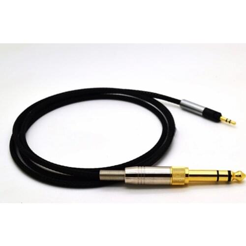 Replacement Cord Cable 6.35/ 3.5 to 2.5 Audio line for technica ATH-M50x M50X ATH-M40x ATH-M70x headphone Coiled Repair DJ Cable