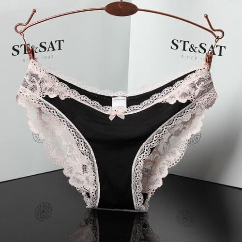 Sexy Lace Panties Women Fashion Cozy Lingerie Tempting Briefs High Quality Womens Underpant Low Waist Intimates Underwear