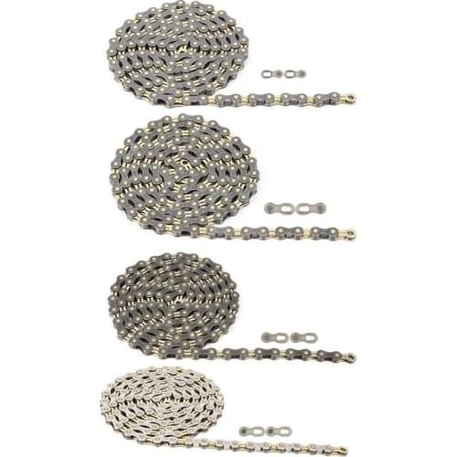 8s/9s/10s/11s Aluminium Alloy Precision Structure Mountain Road Bike Half Hollow Chain Bicycle Cycling Accessory bike parts