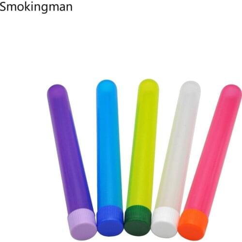 1pcs 135mm portable container 135mm storage tube plastic tube horn sealed tube cigarette maker smoking accessories