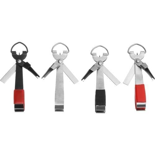 1PCS Fishing Quick Knot Tool Fast Tie Nail Knotter Line Cutter Clipper Nipper Hook Sharpener Fly Tying Tool Fishing Tackle Gear