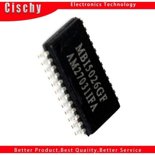 10pcs/lot MBI5026GF MBI5026 SOP-24 In Stock