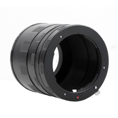 10PCS Camera Lens Adapter Ring Metal Macro Extension Tube for Pentax K-1 K-3 K-3II K-5 IIs K-r K-x K-S1 K-S2 K-30 K-50 K-70 K20D
