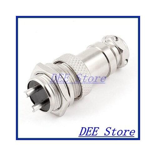 AC 200V 5A 1000V 2P 2 Pin Screw Aviation Connector Plug Joint