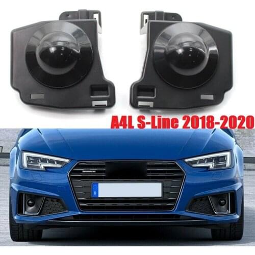 AU05 -Pair for - A4L 2018-2020 S-Line Front Left&Right Bumper False ACC Probe Trim Cover