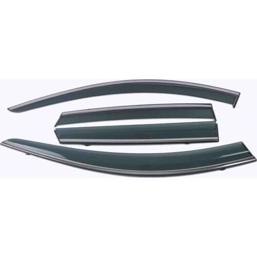 Car Styling 4 Pieces Rain Guards Side Window Visor Cover Trim For Mazda CX5 CX-5 2013-2020