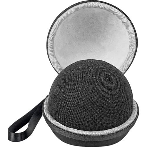 Travel Carrying Box EVA Hard Case Cover Organizer Storage Bag Shell for All-new Echo Dot 4th Generation Smart speaker