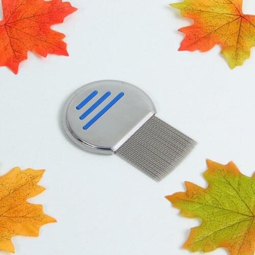 Terminator Lice Comb Nit Free Kids Hair Rid Head lice stainless steel Metal Teeth remove brush 200pcs