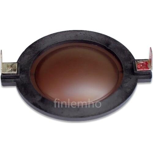 Finlemho Tweeter Speaker Vice Coil Diaphragm Repair kit Dome 44.4mm For Treble Horn DE400 Speaker Mixer Console Audio 1PC