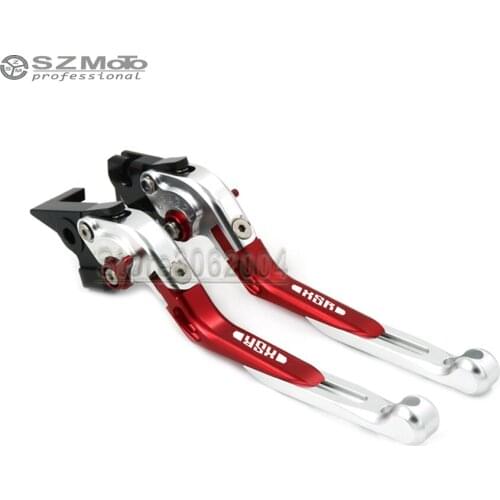 For YAMAHA XSR900 XSR700 2016-2018 Front Rear Brake Lever Motorcycle Adjustabale Folding Extendable With Logo