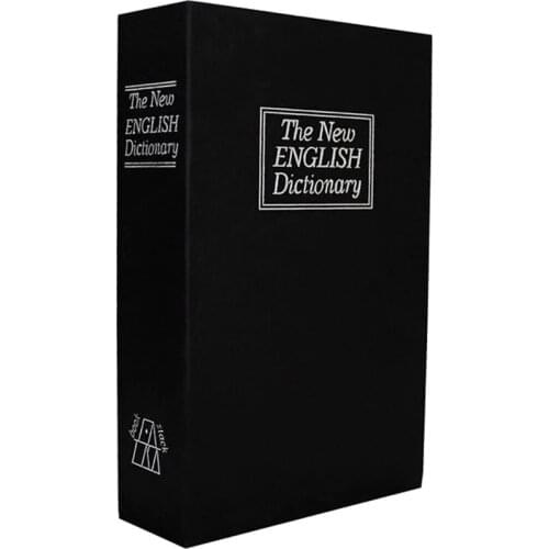 Safe English Dictionary Key Style Money Box Piggy Bank Safe Money Cash Coins Saving Box Lovely Gift for Kid Child Birthday LESHP