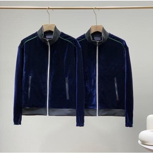 Korean version of the spring 2021 ladies knit jacket with ruffle stitching velvet thick mink velvet jacket