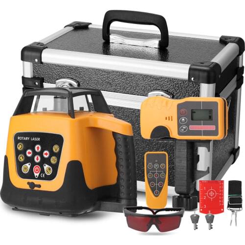 635nm Red Laser Line Self Levelling Machine Opeartion Modes Rotating Direction Speed Angle Laser Level 500m Working Distance