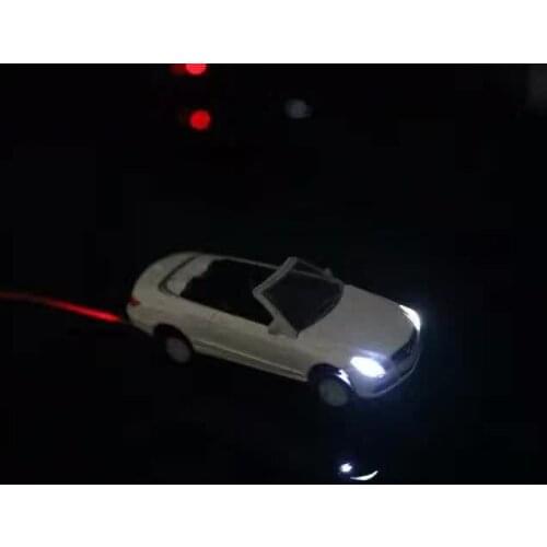 Alloy car light 1:7 2 Mercedes supercar