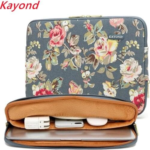 New Brand Kayond Laptop Bag 11",13",14",15",15.6",17" Notebook Bag Sleeve Case For MacBook Air Pro, Free Drop Shipping V192