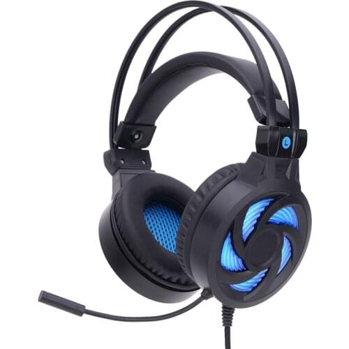 Original Wired Game Gaming Headphones LED Luminous Vibration Version Headset Casque Audio with Microphone for Computer Pc Gamer