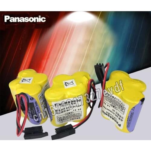 Panasonic Original 20pcs/lot BR-2/3AGCT4A 6v battery PLC BR-2/3AGCT4A lithium-ion batteries Black belt hook plug