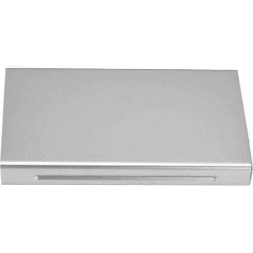 Portable Pocket Size Women Super Thin Creative Personality Cigarette Box 20 Stickers Ladies Metal Cigarette Gift Box Case