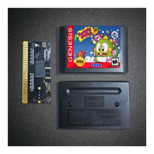 Super Bubble Bobble- 16 Bit MD Game Card for Sega Megadrive Genesis Video Game Console Cartridge