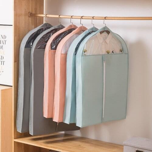 Three Dimensional Dust Cover Korean Style Dust Cover For Clothes Insect Proof Moisture Proof Clothing Dust Cover With Zipper