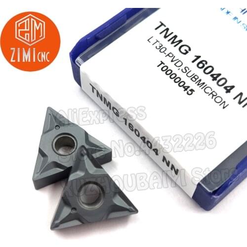 TNMG160404 NN LT30 carbide inserts external latter cutter turning tool tnmg 160404 NN cnc machine cutting tool tungsten carbide