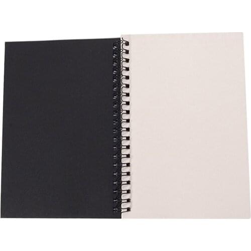 Vintage Kraft Paper Sketchbook Doodle Blank Notebook Creative Coil Notebook Creative Drawing Painting Notebook