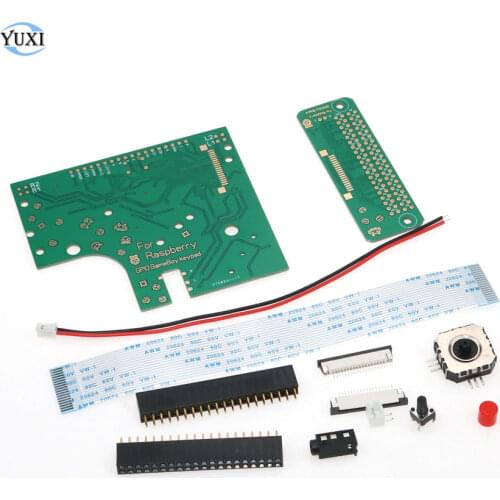 YuXi DIY 6 Buttons PCB Board Switch Wire Connector Kit For Raspberry Pi GBZ For GameBoy GB Zero DMG-001