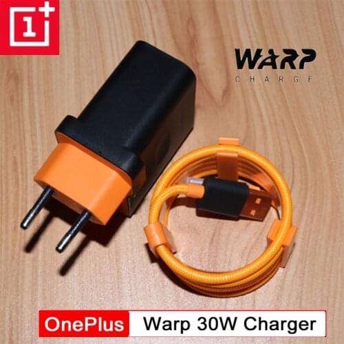 Oneplus 7T Pro charger Mclaren Warp charge 5V/6A 30W USB Dast power Adapter cable For oneplus 7 pro 7T Pro 5 5t 3 3t