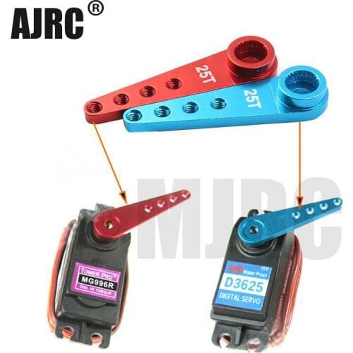 1/8 1/10 25T metal extended steering servo arm for RC automotive track parts Aluminum alloy steering arm TRAXXAS TRX4 AXIAL D90