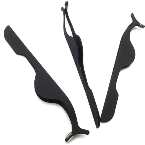 2 Pcs Stainless Steel Eyelash Curler Extension Applicator Remover Clip Eyebrow By Free Shipping