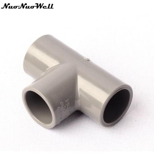 4pcs NuoNuowell 20mm Hose Equal Tee Connector for Garden Micro Drip Irrigation Watering System Fittings Aquarium Supplies
