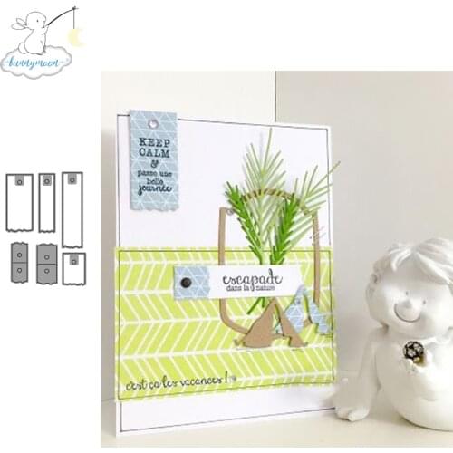 CH small labels New Design Craft Metal Cutting Dies Scrapbooking Album DIY Paper Card Craft Embossing Die