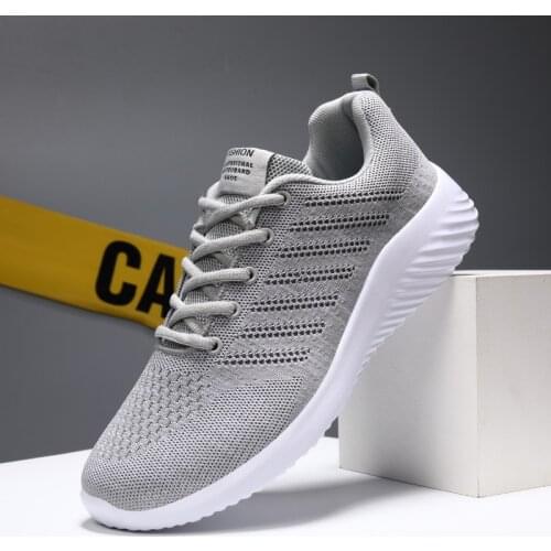 Breathable Man Sneakers Flat Running Shoes Breathable Outdoor Mens Trainers Comfortable Gym Sporty Basket Shoes Summer Footwear