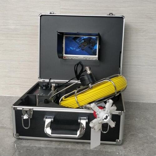 7D1 20M 40M 50M Sewer Camera Inspection DVR Plumbing Industry Endoscopic Inspection Camera Video System Useful Tool