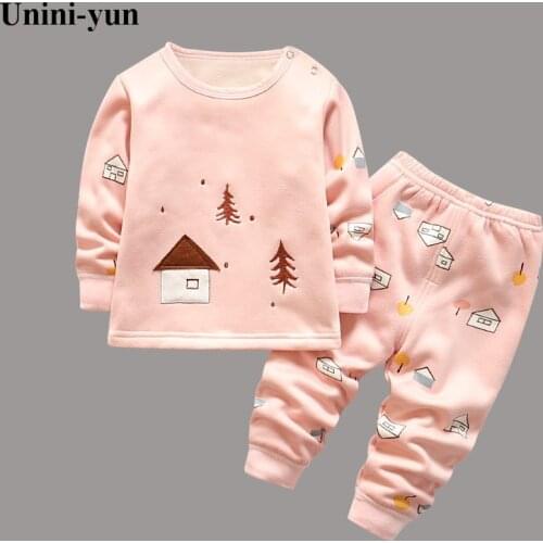 Baby 2PCS Autumn Winter New Baby Girl Clothes Suit Cotton Long Sleeve T-shirt Tops+pants 2pcs Newborn Baby Girls Clothes Set