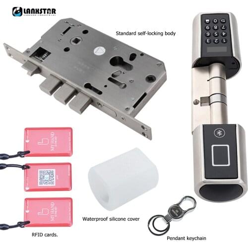 Lanxstar New Style Double System Lock Digital Lock Mobile Phone Unlockfor Office Home Use