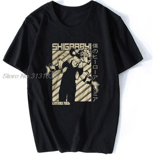 Men Funny T Shirt Fashion Tshirt Tomura Shigaraki Poster Version Women T-shirt Summer Short Sleeve Cotton Tees Tops Harajuku