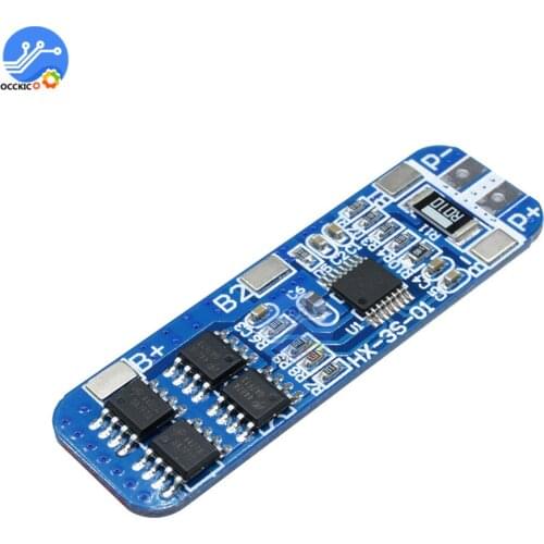 BMS 3S 18650 Charger Li-ion Lithium Battery Protection Board Circuit Board 10.8V 11.1V 12.6V 10A Dual Functions Battery Balancer